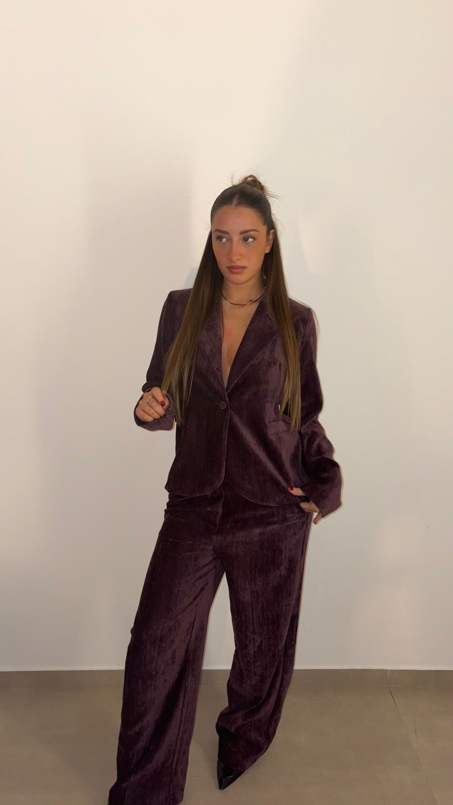 Tailleur in Velluto