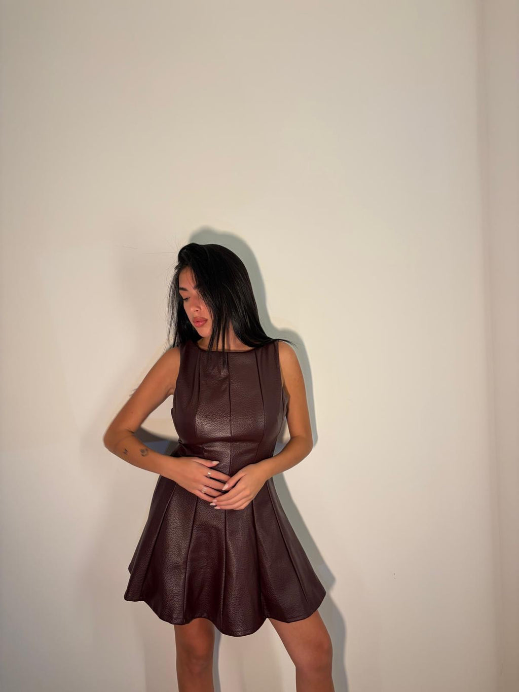 Mini Dress Lexi Ecopelle