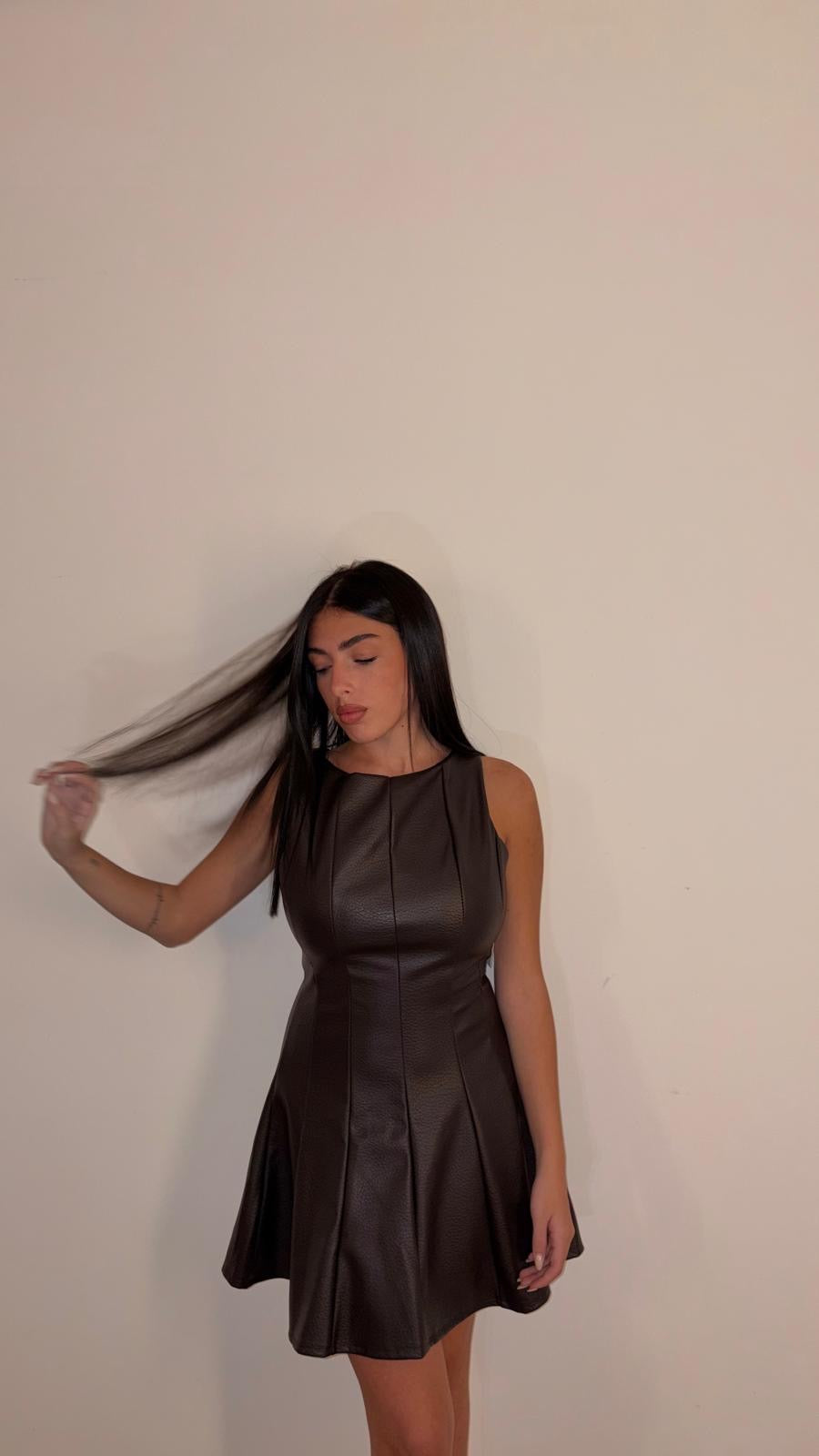 Mini Dress Lexi Ecopelle