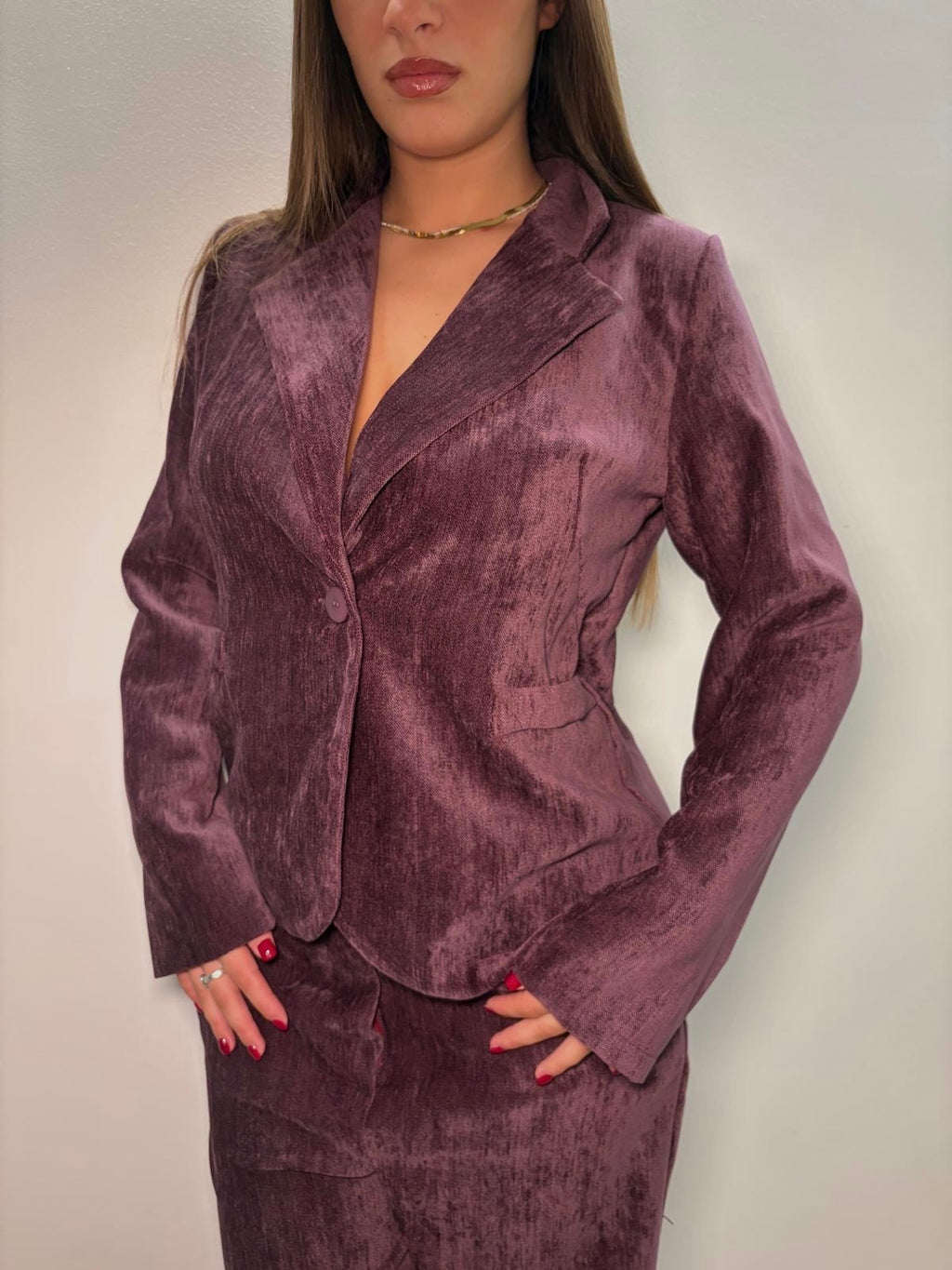 Tailleur in Velluto