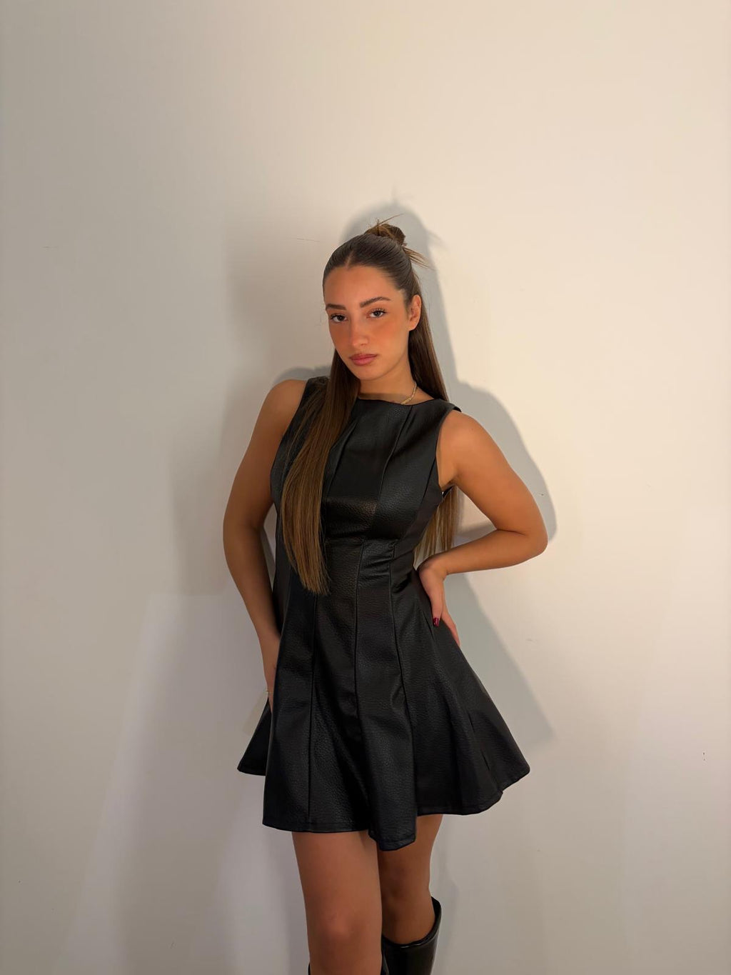 Mini Dress Lexi Ecopelle