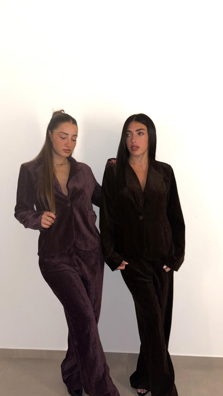 Tailleur in Velluto