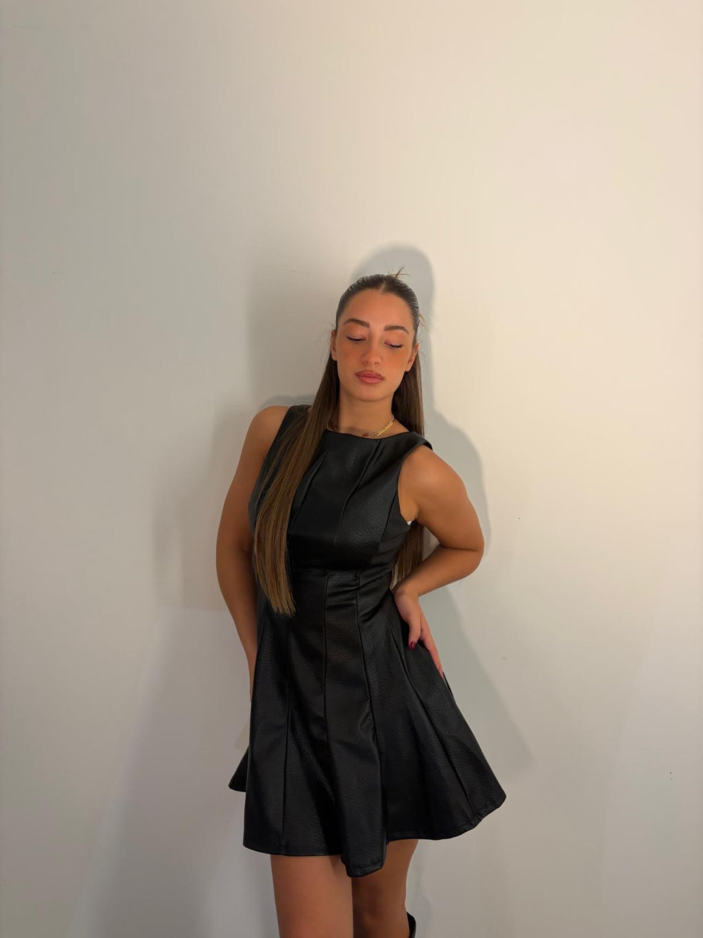 Mini Dress Lexi Ecopelle