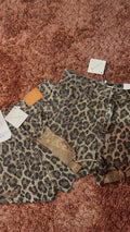 Leopard shorts