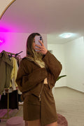 Gonna Pantaloncino Suede